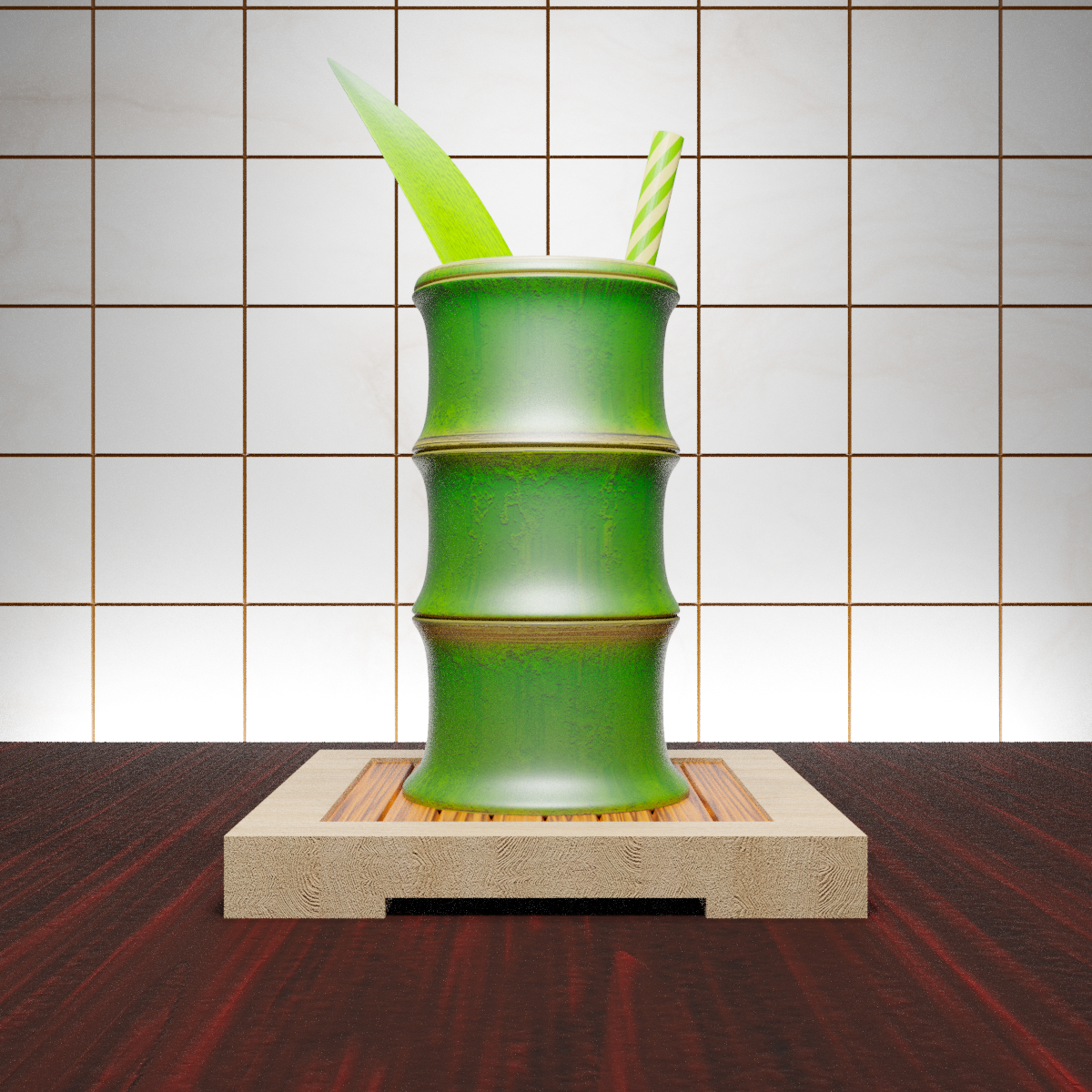 Bamboo Tiki Mug preview image 1